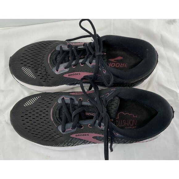Brooks Addiction GTS 15 Women's Running Shoes Sz 9.5  Medium, Black Pink. - Picture 8 of 10